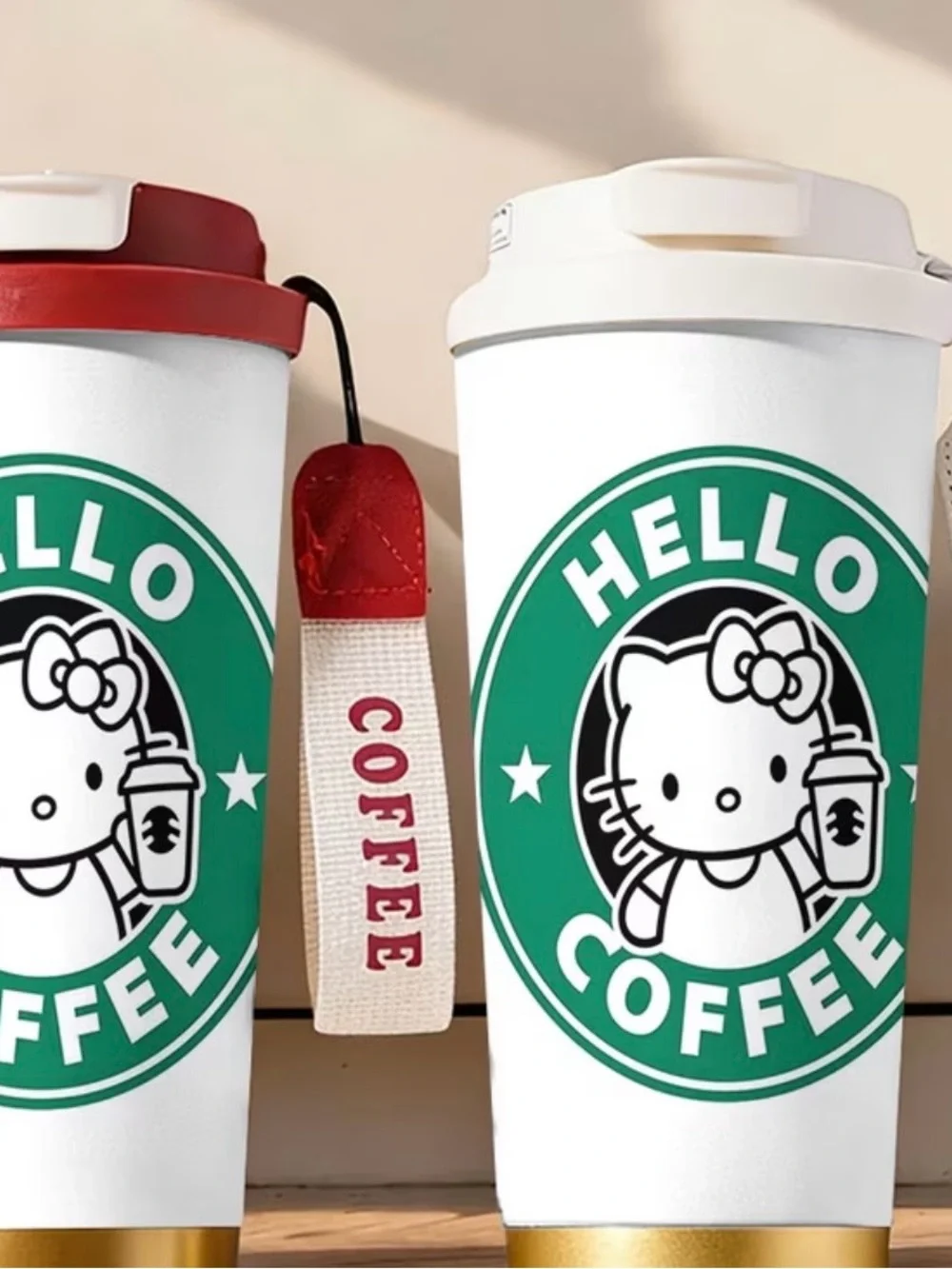 HELLI KITTY! Red 18ozTumbler